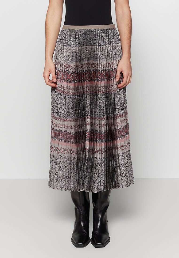 Vanessa Bruno Plooirok meerkleurig Vanessa Bruno Plooirok meerkleurig