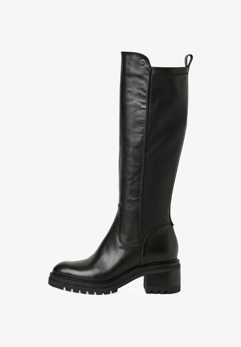 Tamaris Botas con plataforma - black