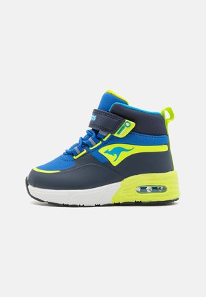 KangaROOS K-XI CREED MID UNISEX - Sneaker high - dark navy/lime