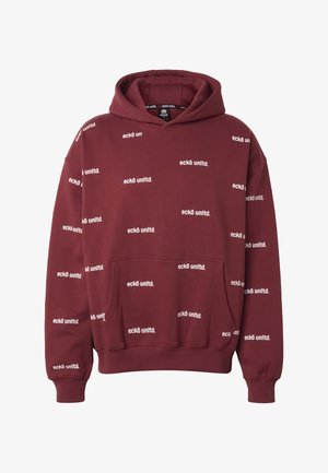 ecko unltd., ECKO UNLTD. ALLOVER HOODIES - Kapuutsiga pusa - syrah