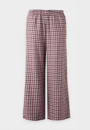 Hollister Co., STRAIGHT LEG PANT - Παντελόνι πιτζάμας - red