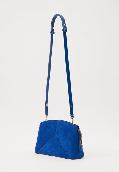 Victoria Beckham Soma ar siksnu pāri ķermenim - sapphire blue