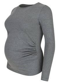 M.M.C. 3 PACK - Langarmshirt - schwarz weiß dunkelgrau