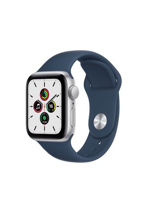 APPLE WATCH SE 40MM (GPS) - Smartwatch - silver aluminium case with abyss blue sport band