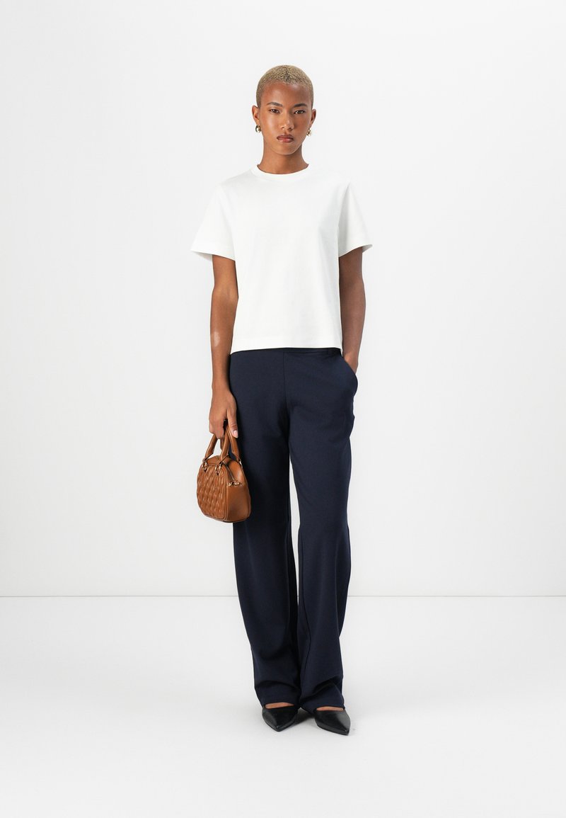 ONLY ONLPOPTRASH LIFE STRAIGHT Pantaloni night sky/blu scuro - Main Image