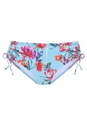 Bikini bottoms - hellblau-bedruckt