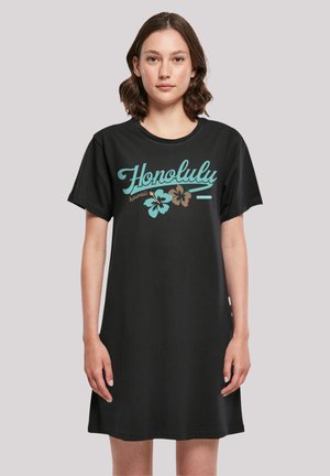 HONOLULU - Jersey dress - schwarz