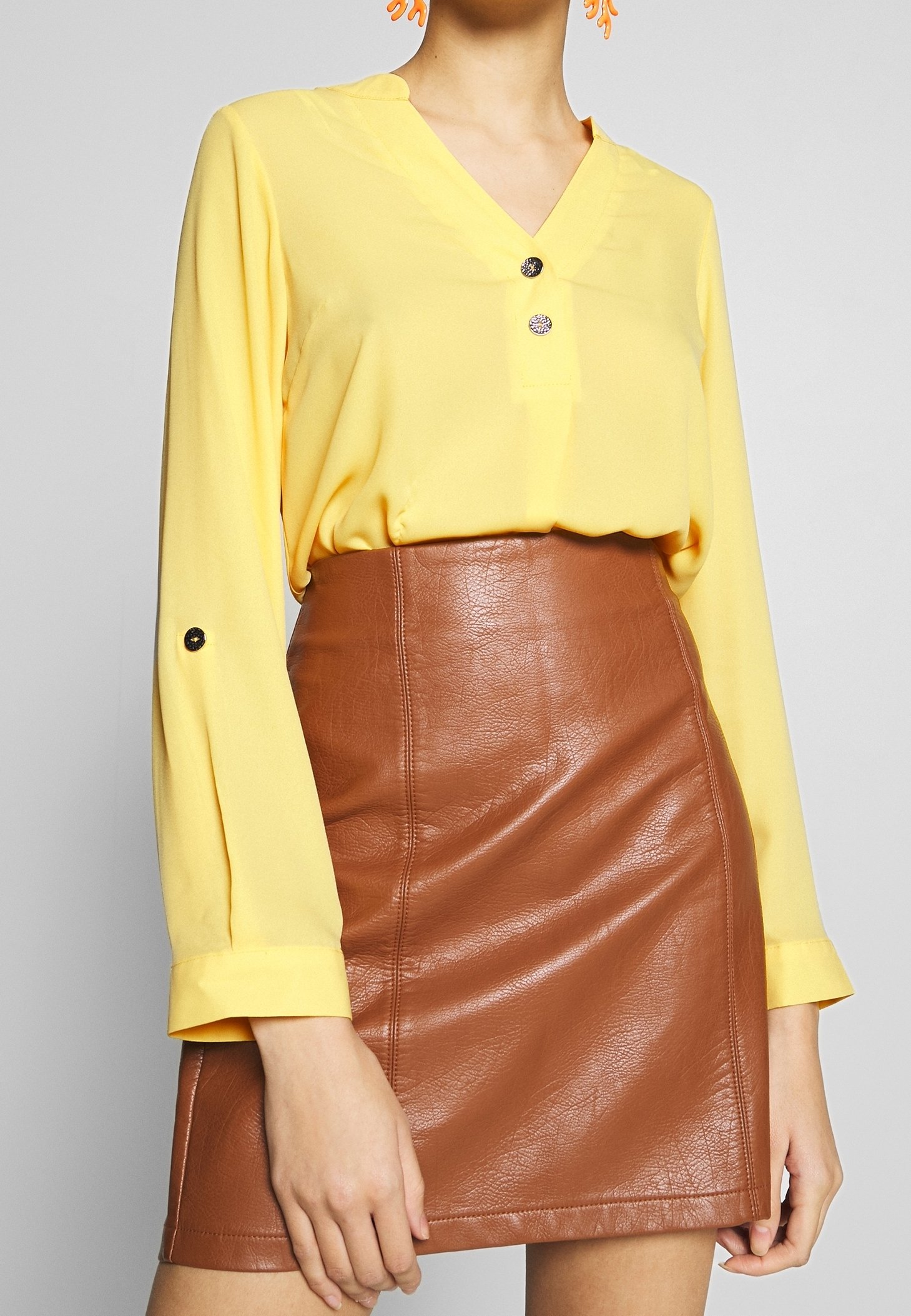 dorothy perkins yellow top