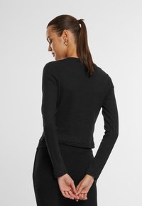 Karl Kani SMALL SIGNATURE - Topper langermet - black