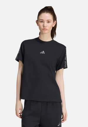 adidas Performance, CAMISETA DE MANGA CORTA SEASONAL ESSENTIALS ANIMAL PRINT - Camiseta estampada - black multicolor grey four