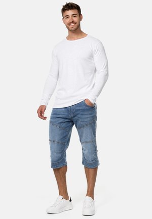 INDICODE JEANS, Shorts di jeans - blue