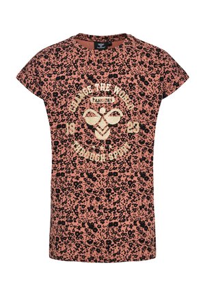 Hummel MEJSE - T-Shirt print - chutney