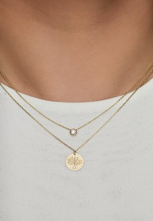 Necklace - gold coloured