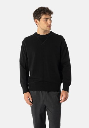 TASSANO - Strickpullover - black
