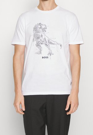 T-Shirt print - white