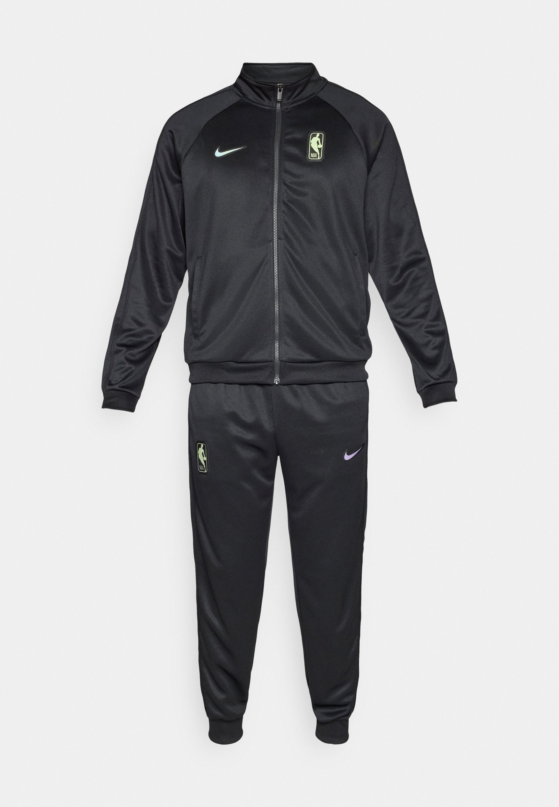nike black mens basketball tracksuits