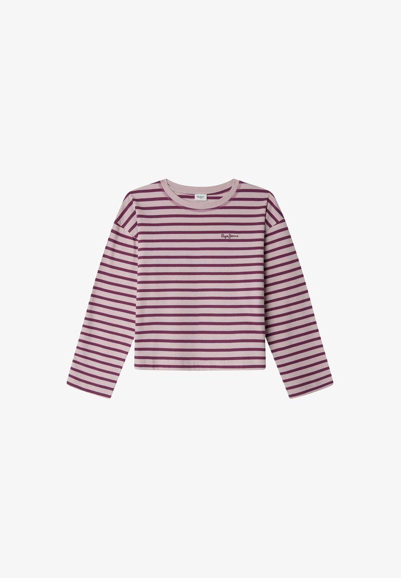 Pepe Jeans Pikkade varrukatega topp - light orchid purple
