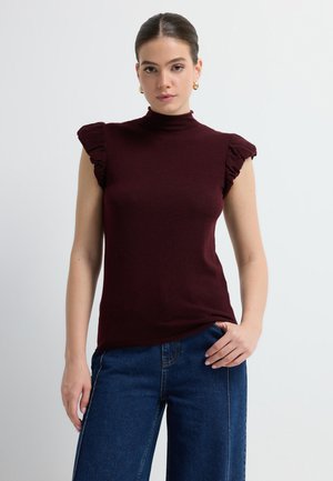 Camicetta - claret red