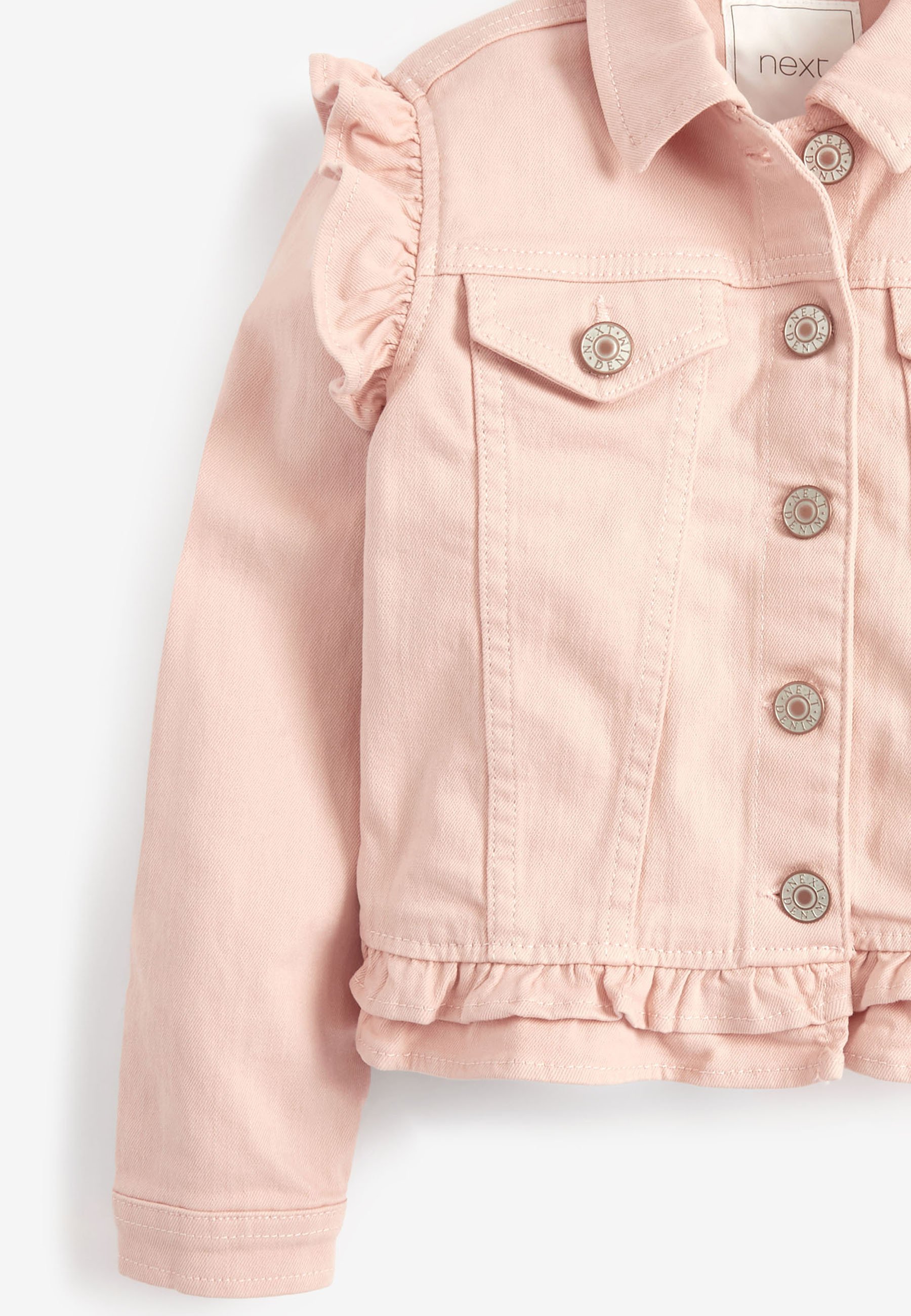 pink frill jacket