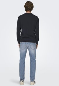 Only & Sons ONSAVI COMFORT - Jeans a sigaretta - light blue denim