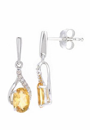 Korvakorut - white gold - coloured