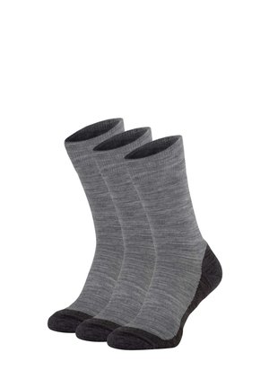 WINTER WALKING 3-PACK - Socken - mid grey