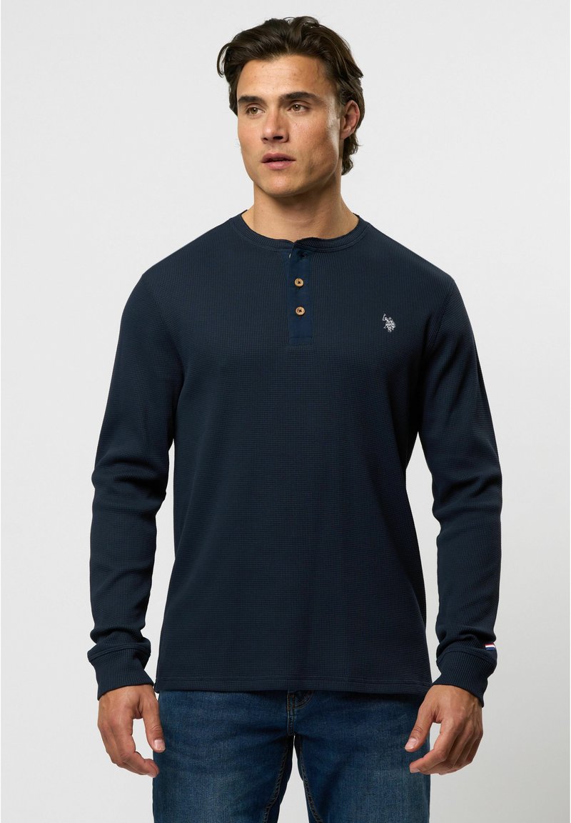U.S. Polo Assn. REX - Ilgarankovis viršutinės dalies drabužis - dark sapphire