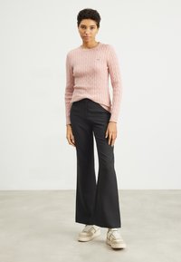 GANT STRETCH C NECK - Pullover - autumn sunset