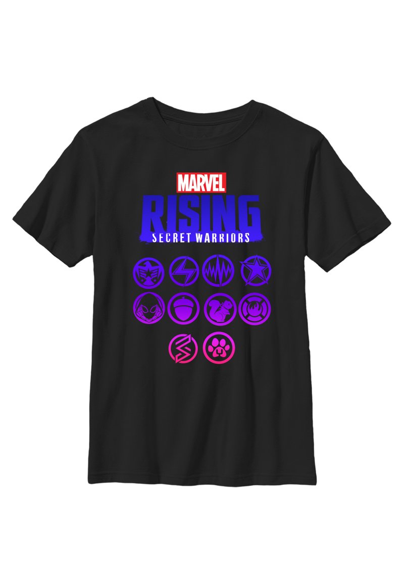 Marvel MARVEL SECRET WARRIORS ICON UNISEX - Camiseta estampada - black