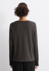 Marc O'Polo DENIM RAGLAN SLEEVES - Top s dlouhým rukávem - cloudburst