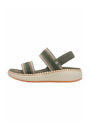 COSHY INSELFLAIR – DIE HALLUX-FREUNDLICHE SANDALE - Sandals - sage comb