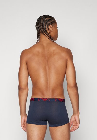 Emporio Armani TRUNK 3 PACK  - Uske bokserice - marin/rossolac/bian marin/lacqred/white