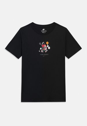 Nike Sportswear TEE BOXY UNISEX - Μπλουζάκι με στάμπα - black