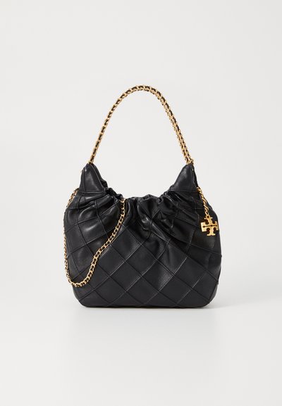 Tory Burch FLEMING MINI HOBO - Håndtasker - black