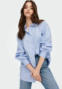 ONLY NORA NEW L/S WVN NOOS - Camicia - brunnera blue