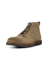 Shoe The Bear STB-KIP APRON - Botines con cordones - 703 khaki