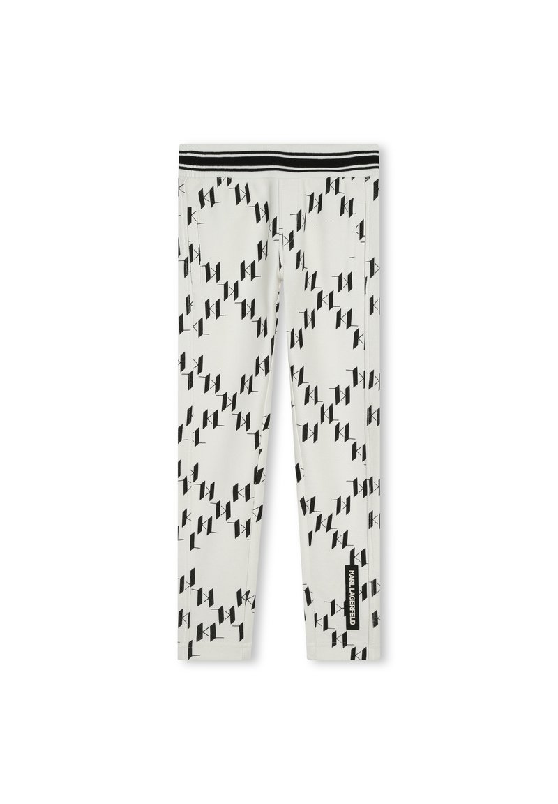 KARL LAGERFELD KIDS Trainingsbroek beige KARL LAGERFELD KIDS Trainingsbroek beige