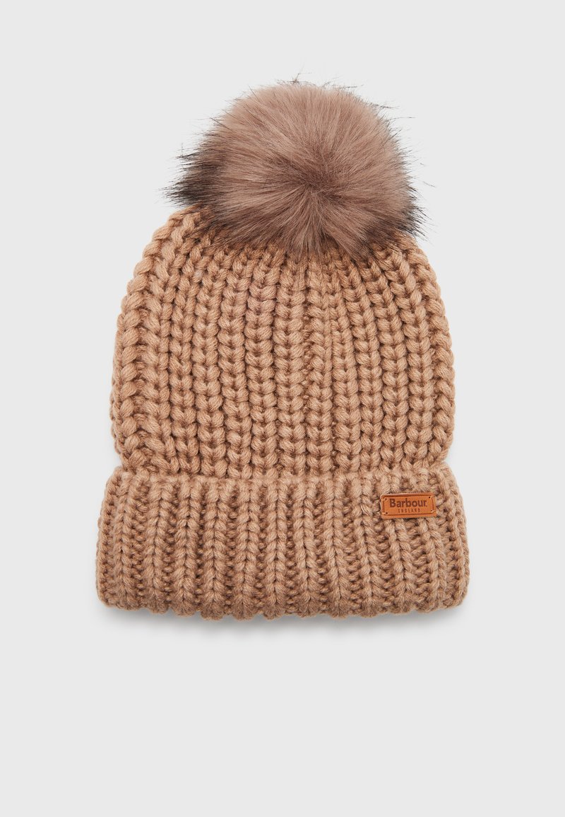 Barbour SALTBURN BEANIE - Čepice - mink