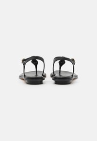 MICHAEL Michael Kors MALLORY THONG - Sandalias de dedo - black