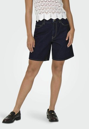 JDY Denimshorts - dark blue