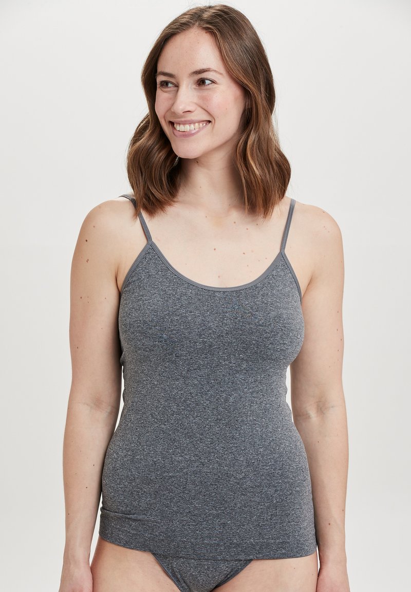 Decoy WITH NARROW STRAPS - Undershirt - grey