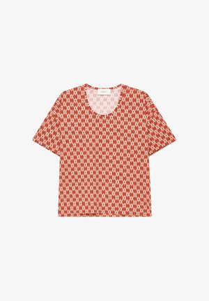 Maliparmi, DIAMOND GLOW T-SHIRT - Print T-shirt - red