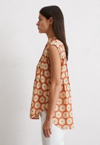 Marc O'Polo ÄRMELLOSE PRIN - Bluse - multi golden yellow