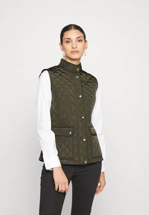 INSULATED VEST - Weste - dark moss