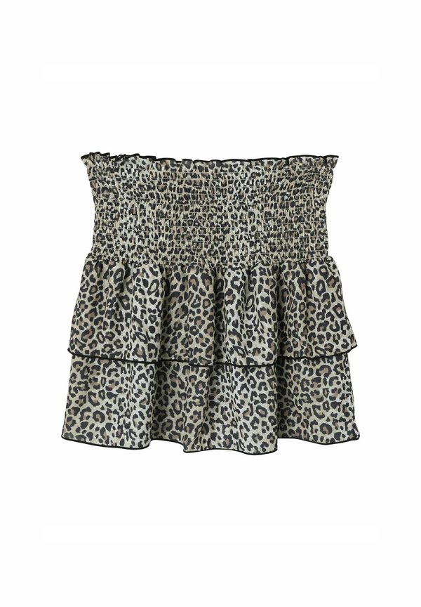 KURZE - A-Linien-Rock - mocha meringue