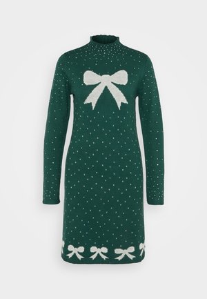 Pieces, PCFIRA CHRISTMAS GLITTER DRESS - Etuikleid - botanical garden