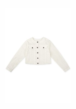 CAZADORA - Chaqueta vaquera - blanco químico
