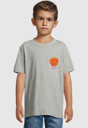 APPLE - Print T-shirt - heather grey