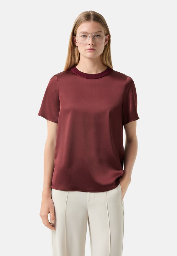 DYLAN - Bluse - weinrot