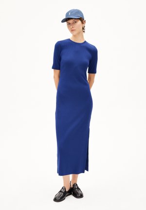 SEHAARAA - Jerseykleid - blue noon